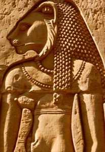 sekhmet Behind door number 3
