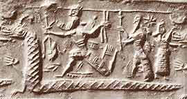 Traditional Mesopotamian dragon