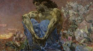 Mikhail Vrubel's demon, Wikimedia Commons