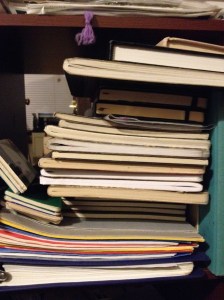 Some of my notebooks.